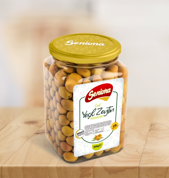 Çizik Yeşil Zeytin 900 gr