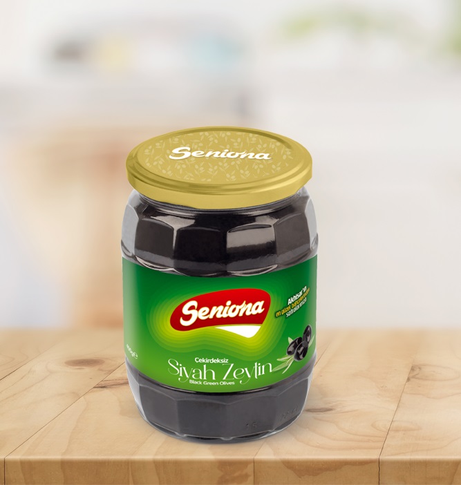 Çekirdeksiz Siyah Zeytin 400 gr