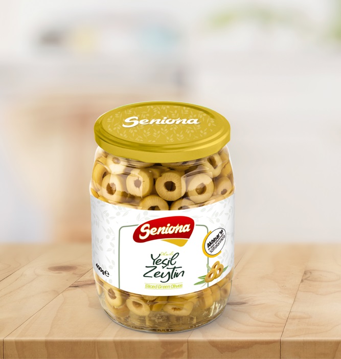 Dilimli Yeşil Zeytin 400 gr