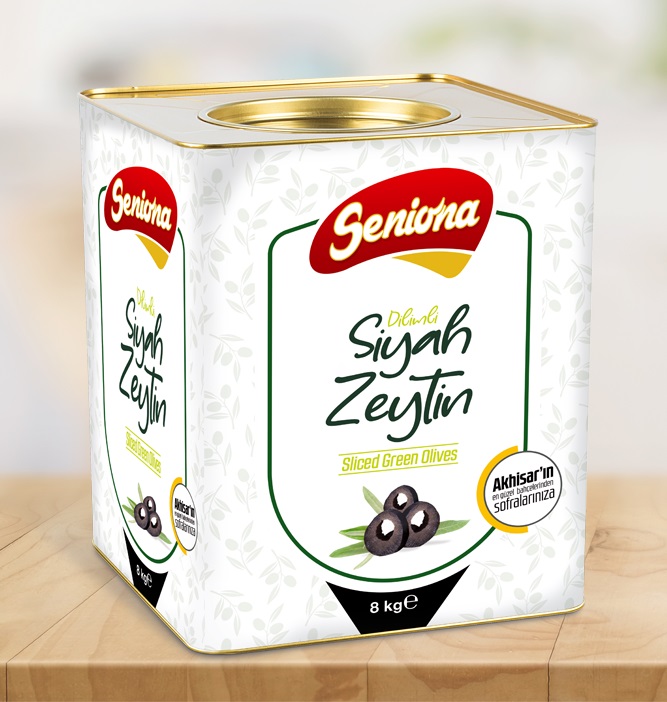Dilimli Siyah Zeytin 10 kg