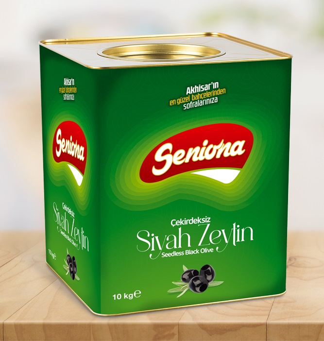 Çekirdeksiz Siyah Zeytin 10 kg
