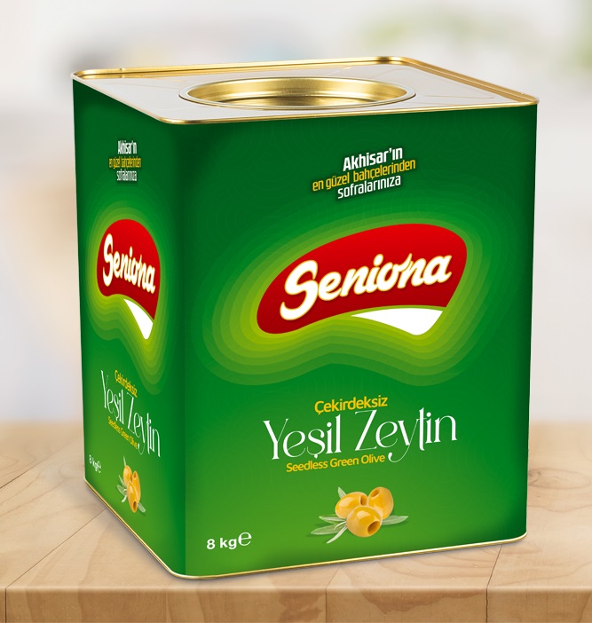 Çekirdeksiz Yeşil Zeytin 10 kg