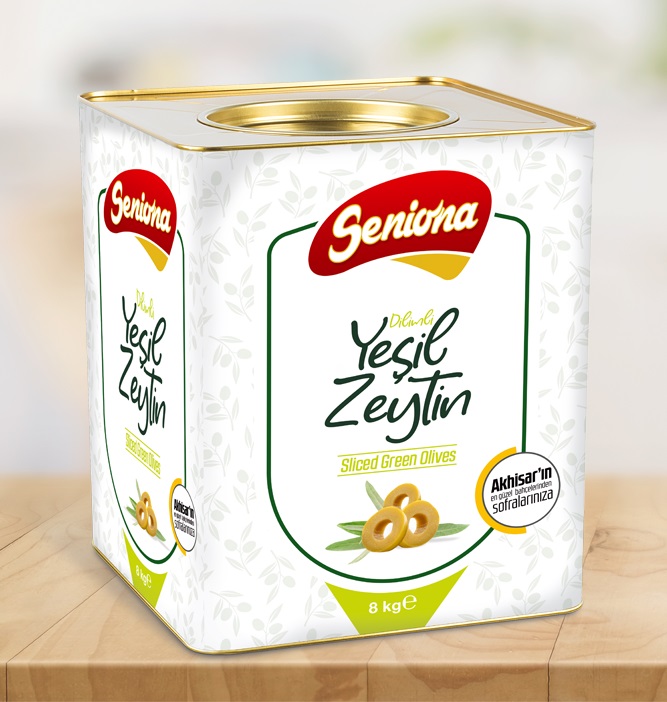 Dilimli Yeşil Zeytin 10 kg