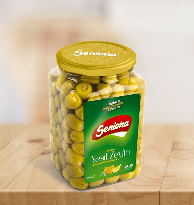 Limonlu Yeşil Zeytin 900 gr