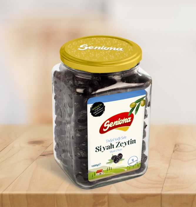 Doğal Yağlı Sele Siyah Zeytin 100 gr - M