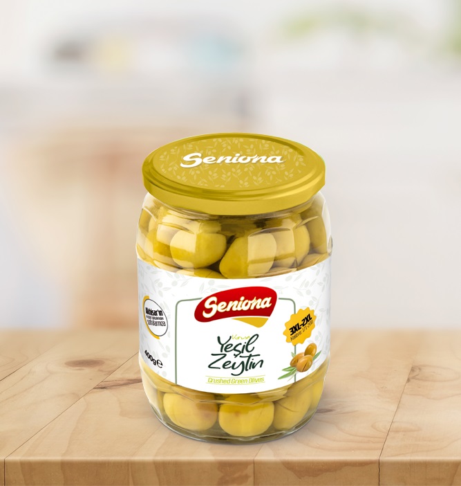 Kırma Yeşil Zeytin 400 gr