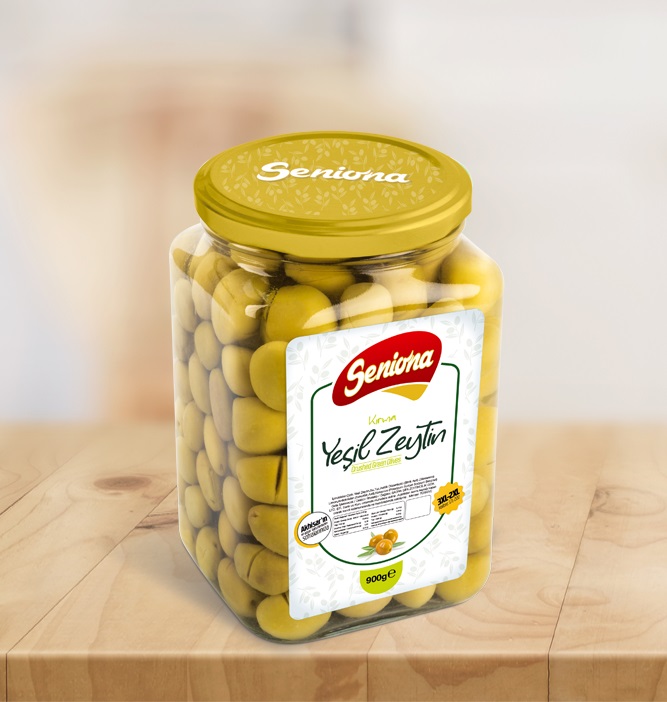 Kırma Yeşil Zeytin 900 gr